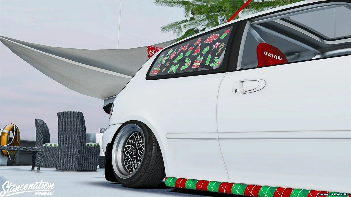 Honda Civic EG6 Різдвяне видання 1.0 / GTA 5