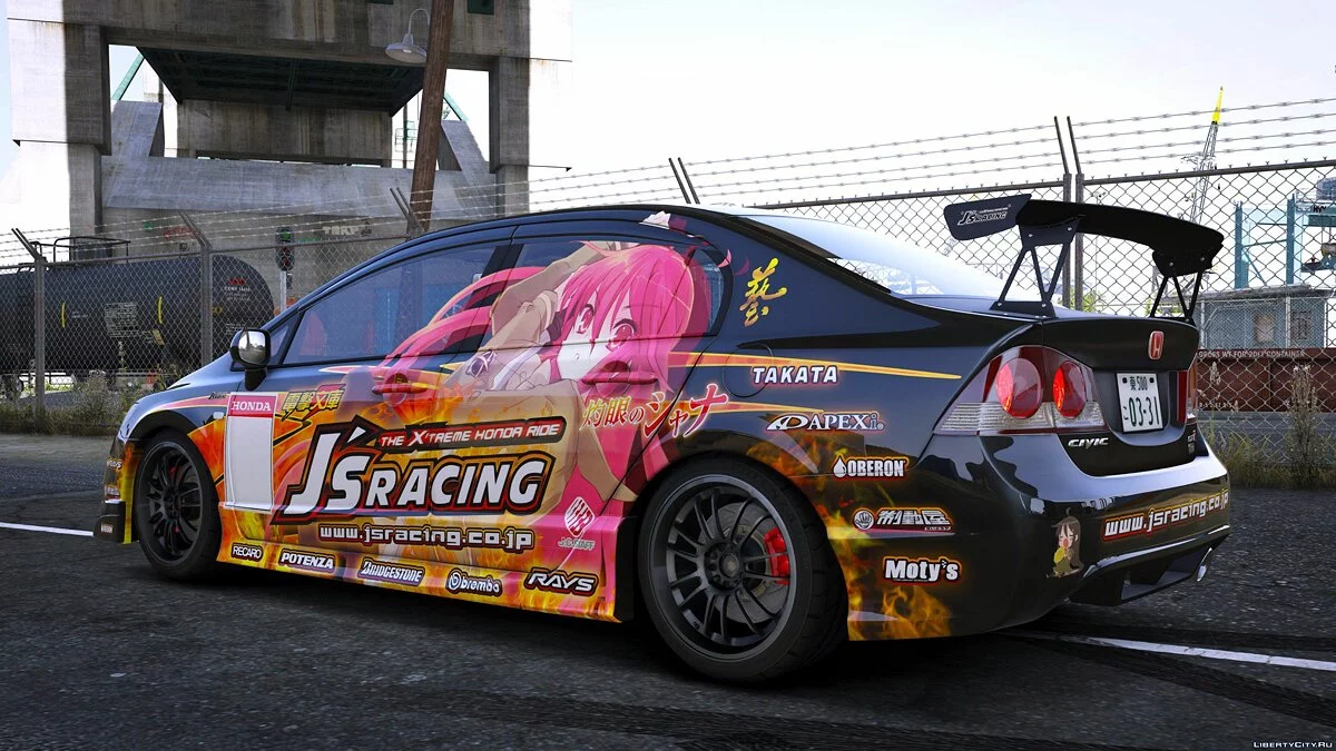 2008 Honda Civic Type-R (FD2) [Mugen | J'S Racing | RHD ] v1.1 / GTA 5