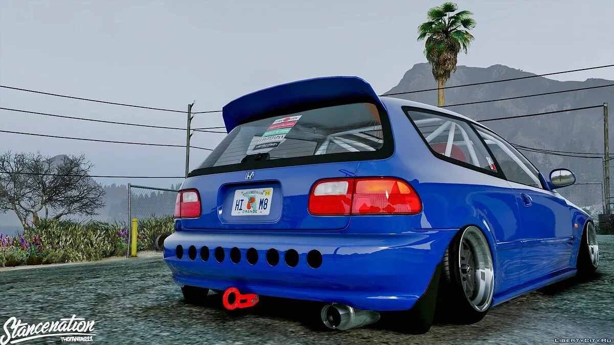 Honda Civic EG6 Stance [Тюнінг / Заміна] 1.2 / GTA 5