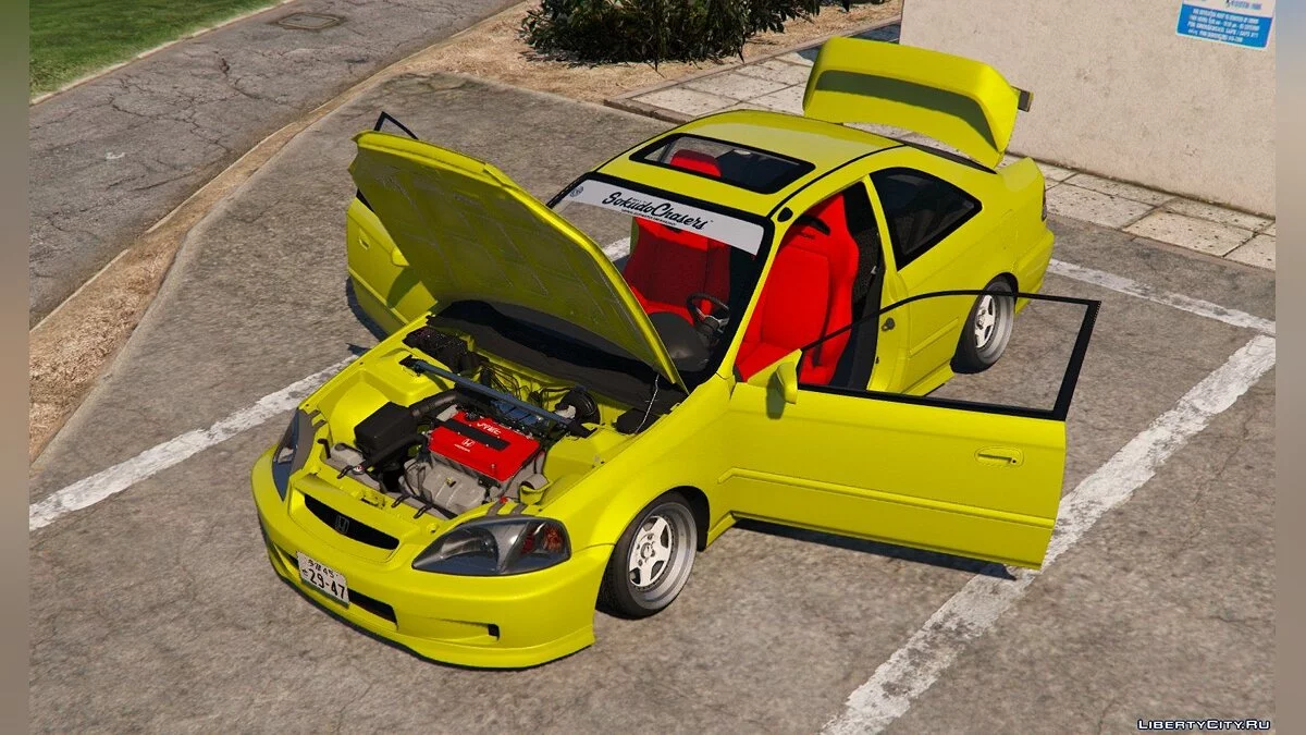 Honda Civic EM1 Coupe Si [Substituição] 1.1 / GTA 5