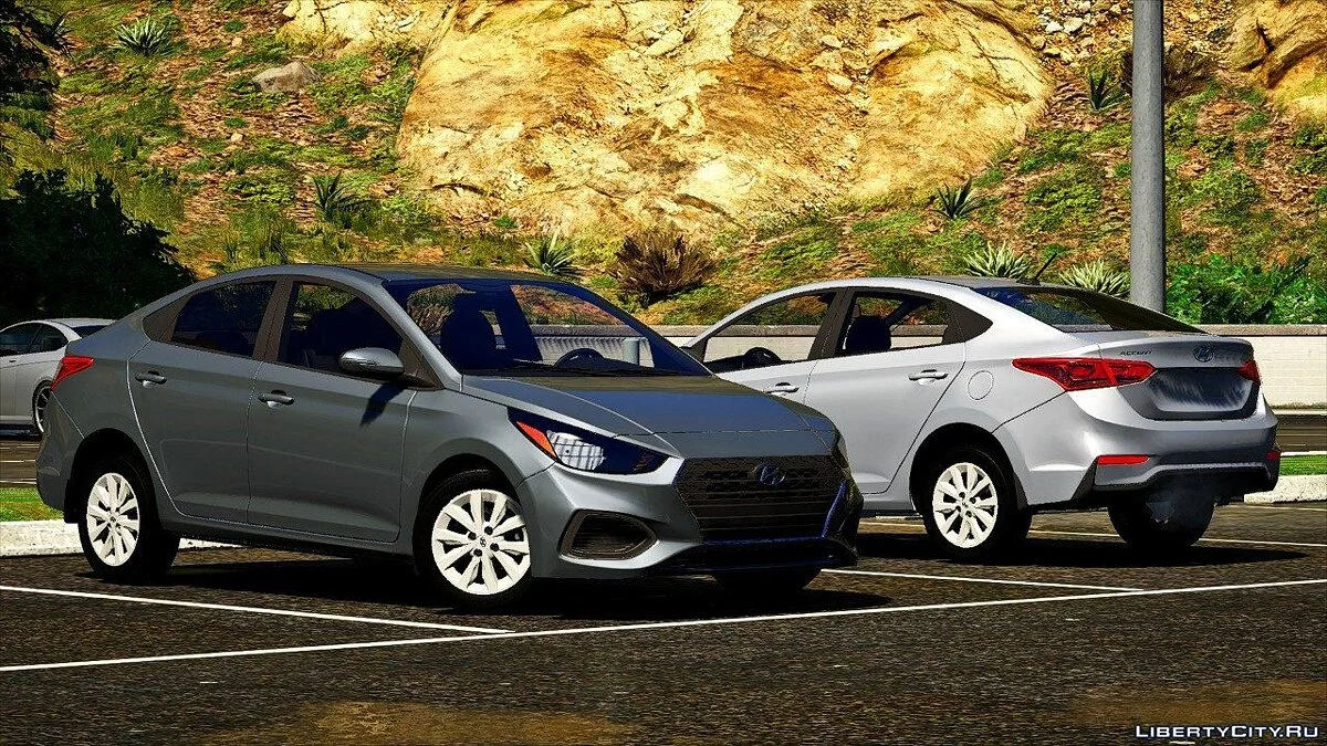 Hyundai Accent 2018 SE 3 версії [REPLACE] 1.0 / GTA 5
