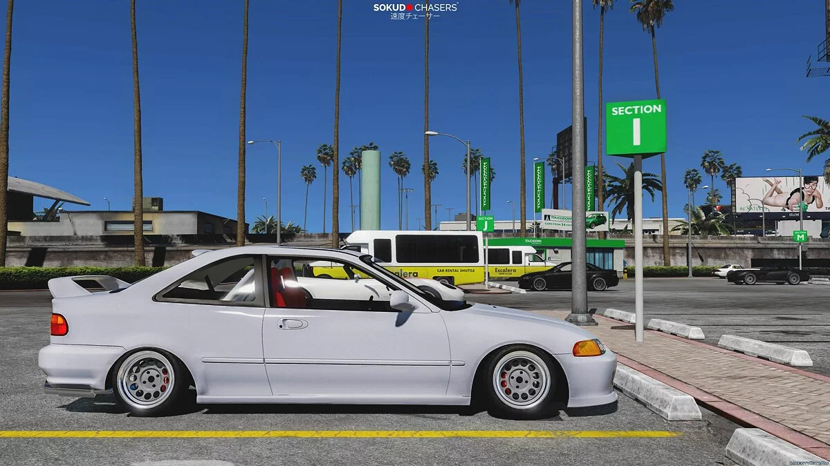 Honda Civic EJ2 Coupe [Substituição] 1.2 / GTA 5