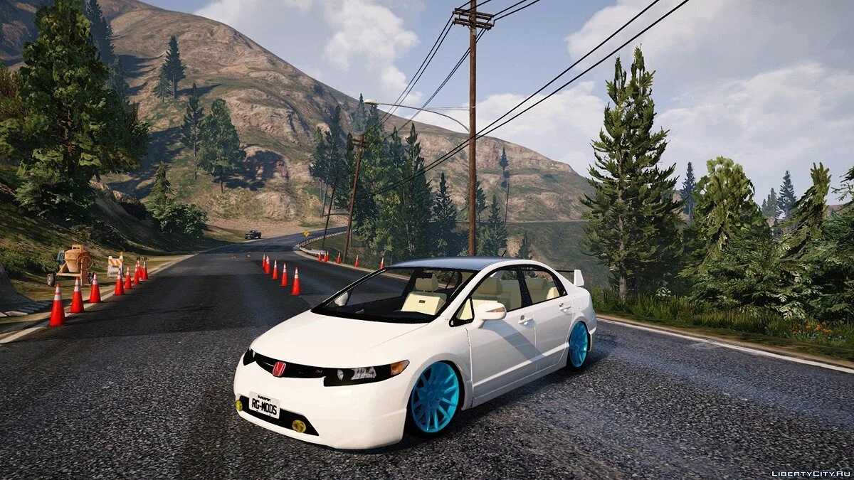 本田思域 SI RG MODS (替换) 1.0 / GTA 5