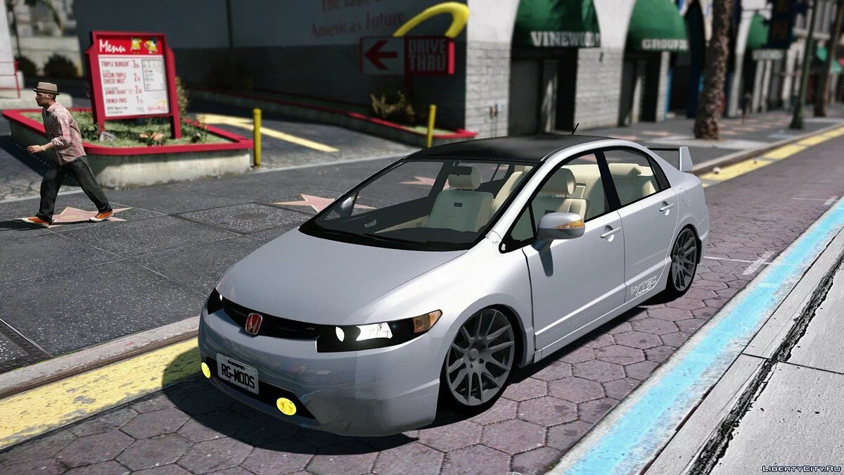 本田思域 SI RG MODS (替换) 1.0 / GTA 5
