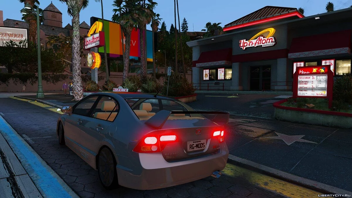 本田思域 SI RG MODS (替换) 1.0 / GTA 5
