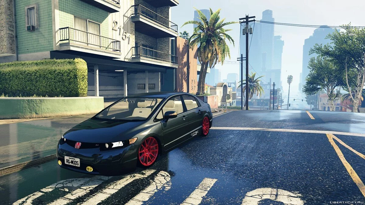 本田思域 SI RG MODS (替换) 1.0 / GTA 5