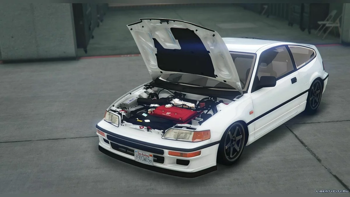 Honda CRX 2GEN 1.0 [ДОДАТОК/Сток/+Тюнінг Частини) 1.0 / GTA 5