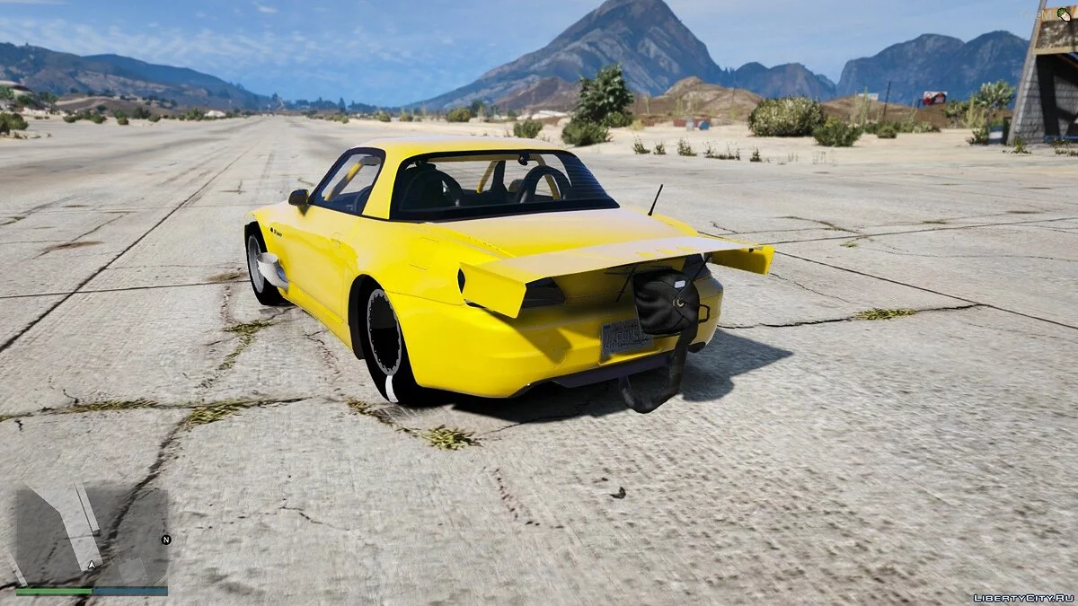 本田S2000 - 拖曳赛车 / GTA 5