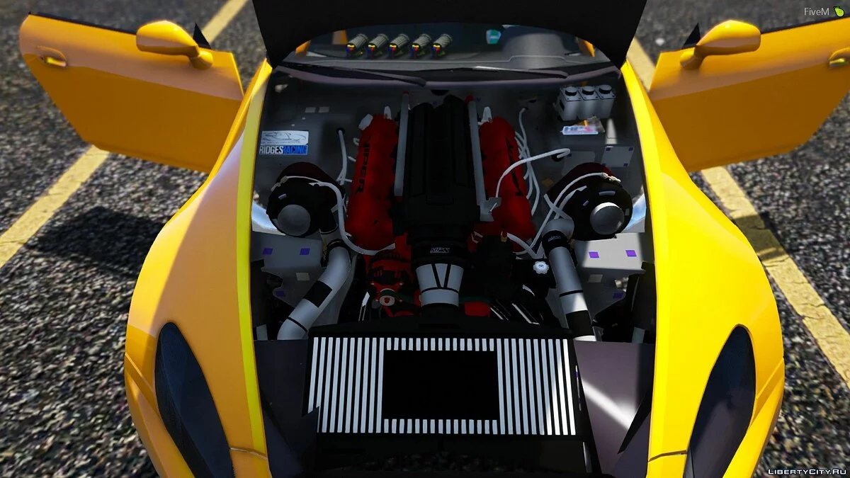 本田S2000 - 拖曳赛车 / GTA 5