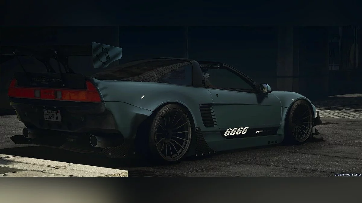Honda NSX [Додаток | Екстра | Колеса | Тюнінг | Шаблон | LODs] 1.0 / GTA 5