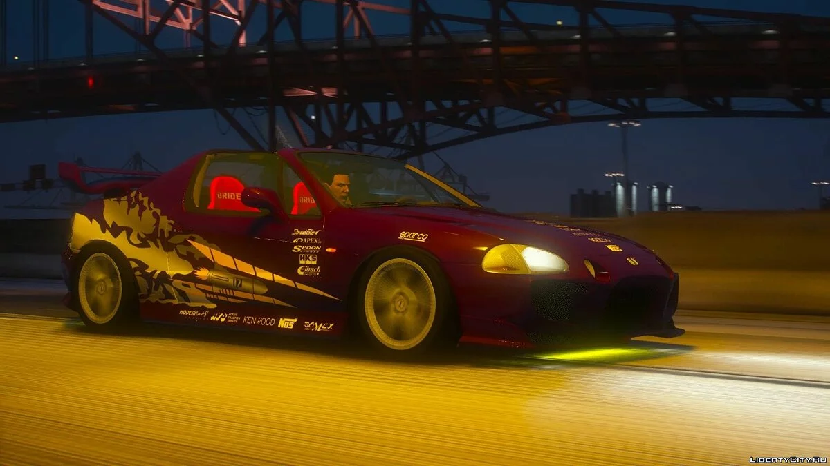 Honda CR-X Del Sol 1997 [Add-On | Tuning | LODs | Vorlage] 1.0 / GTA 5