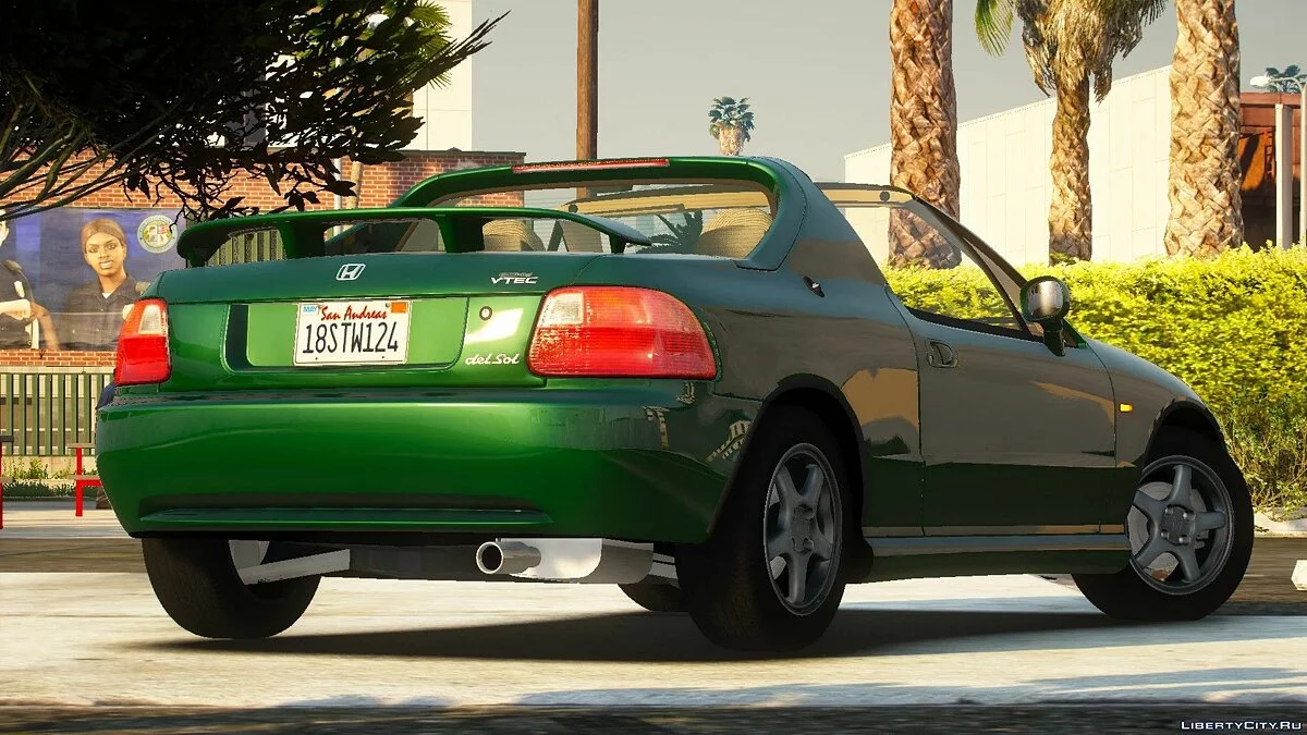 Honda CR-X Del Sol 1997 [Add-On | Tuning | LODs | Vorlage] 1.0 / GTA 5