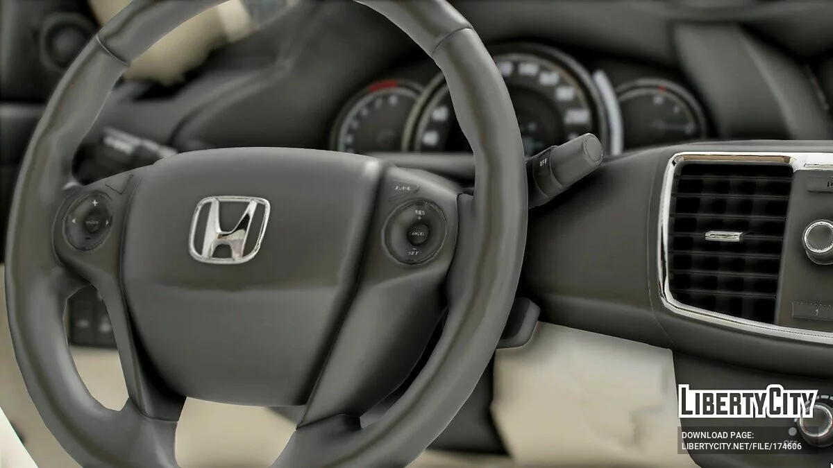 Honda Accord Standard 2017 v1.0.0 / GTA 5