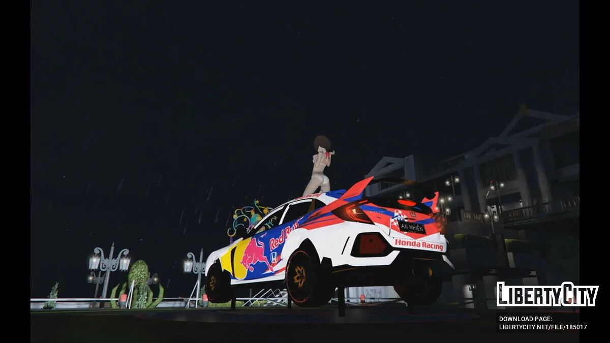 Honda Civic Type R Red Bull / GTA 5
