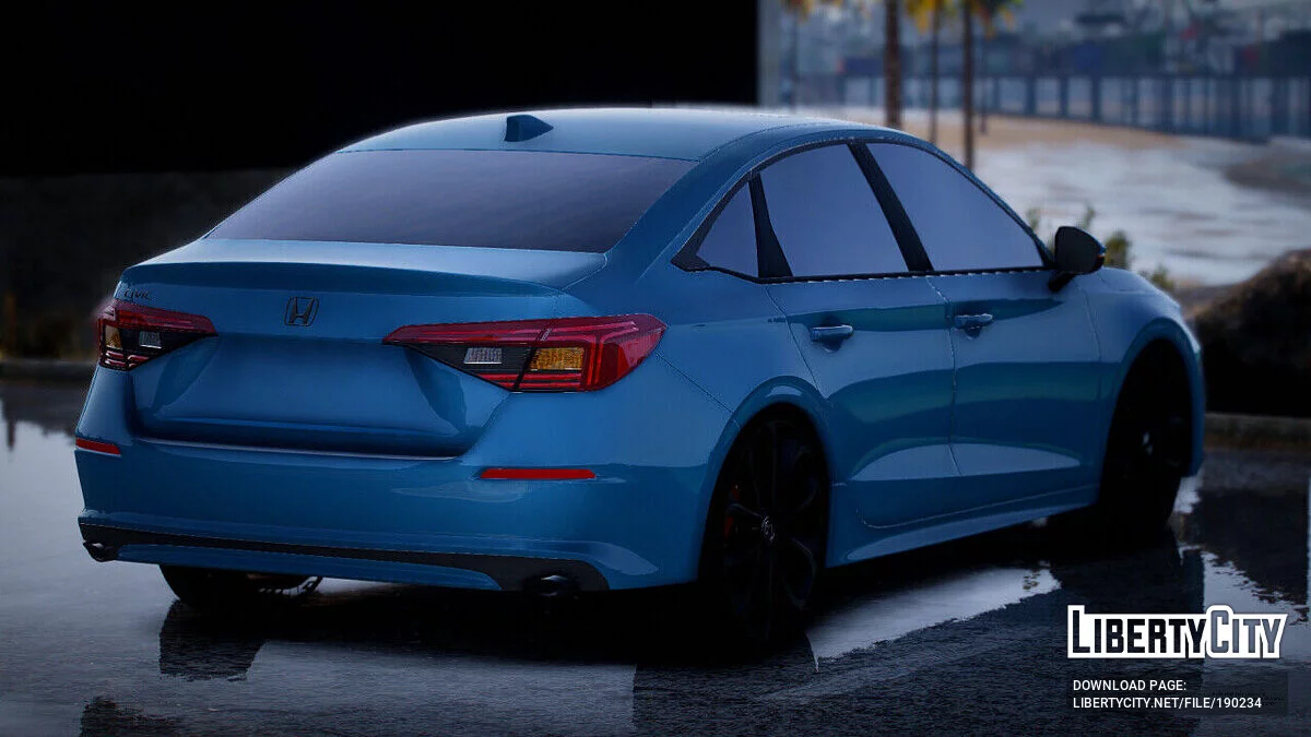 Honda Civic FE 2022 v1.0 / GTA 5