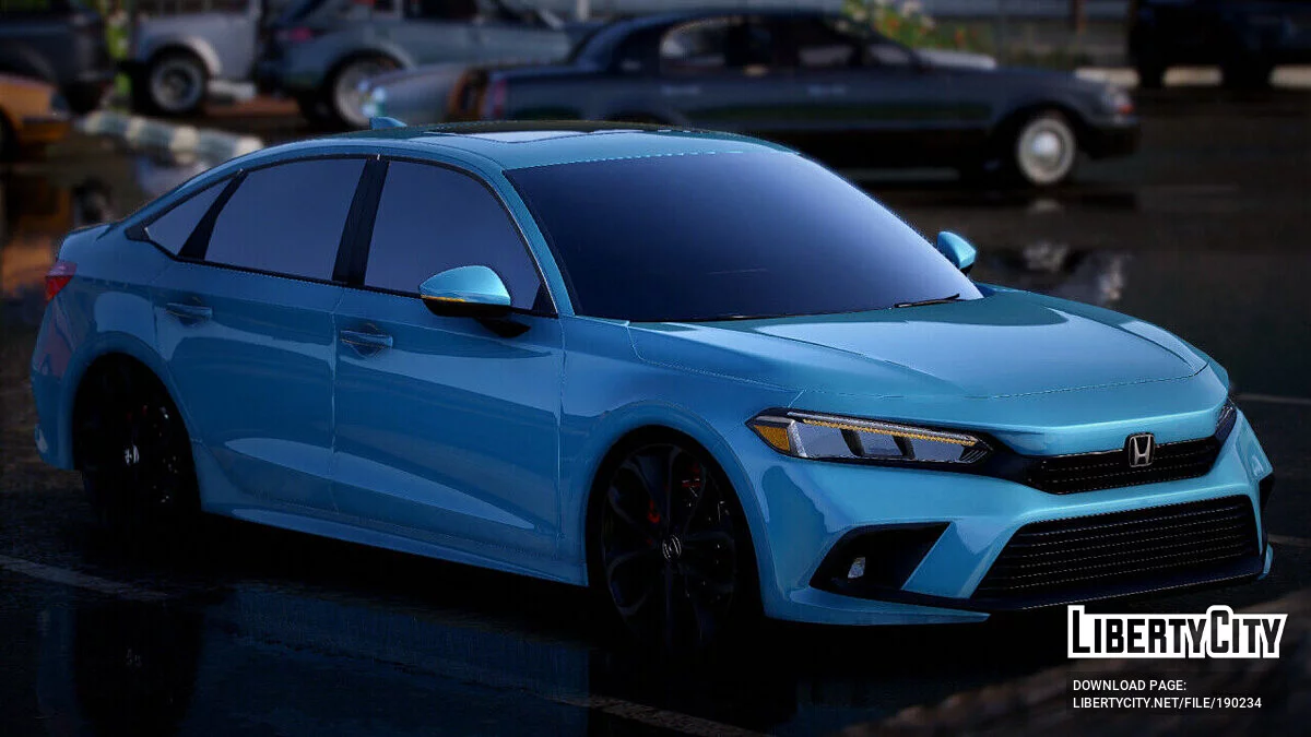 Honda Civic FE 2022 v1.0 / GTA 5