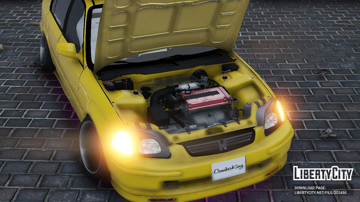 Honda Civic 1997 Modified (EK7) / GTA 5
