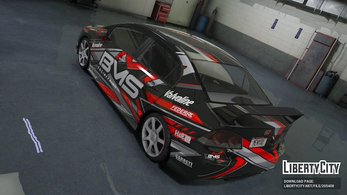 Honda Civic Type-R BMS Engineering Vinyl / GTA 5