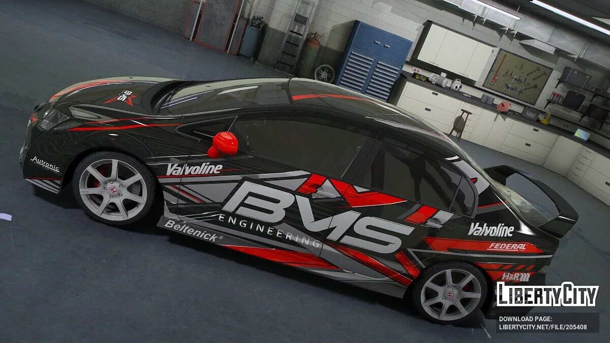 Honda Civic Type-R BMS Engineering Vinyl / GTA 5
