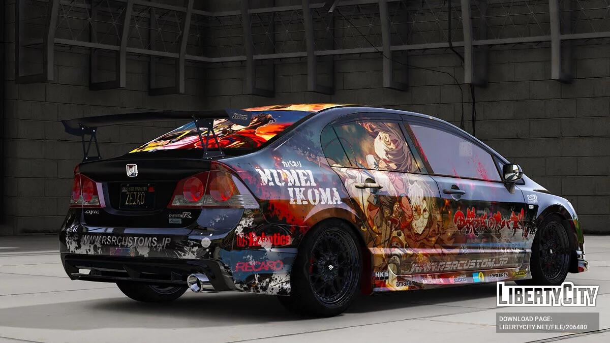 Honda Civic Type-R FD2 Kabaneri / GTA 5