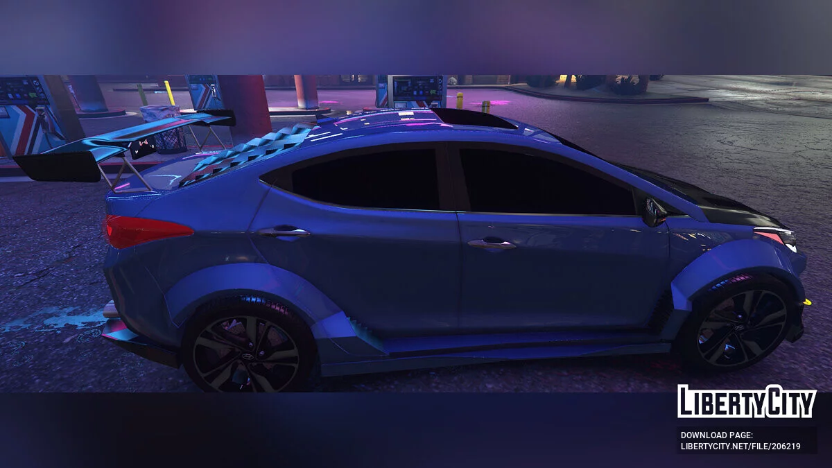Hyundai Elantra Widebody Custom / GTA 5