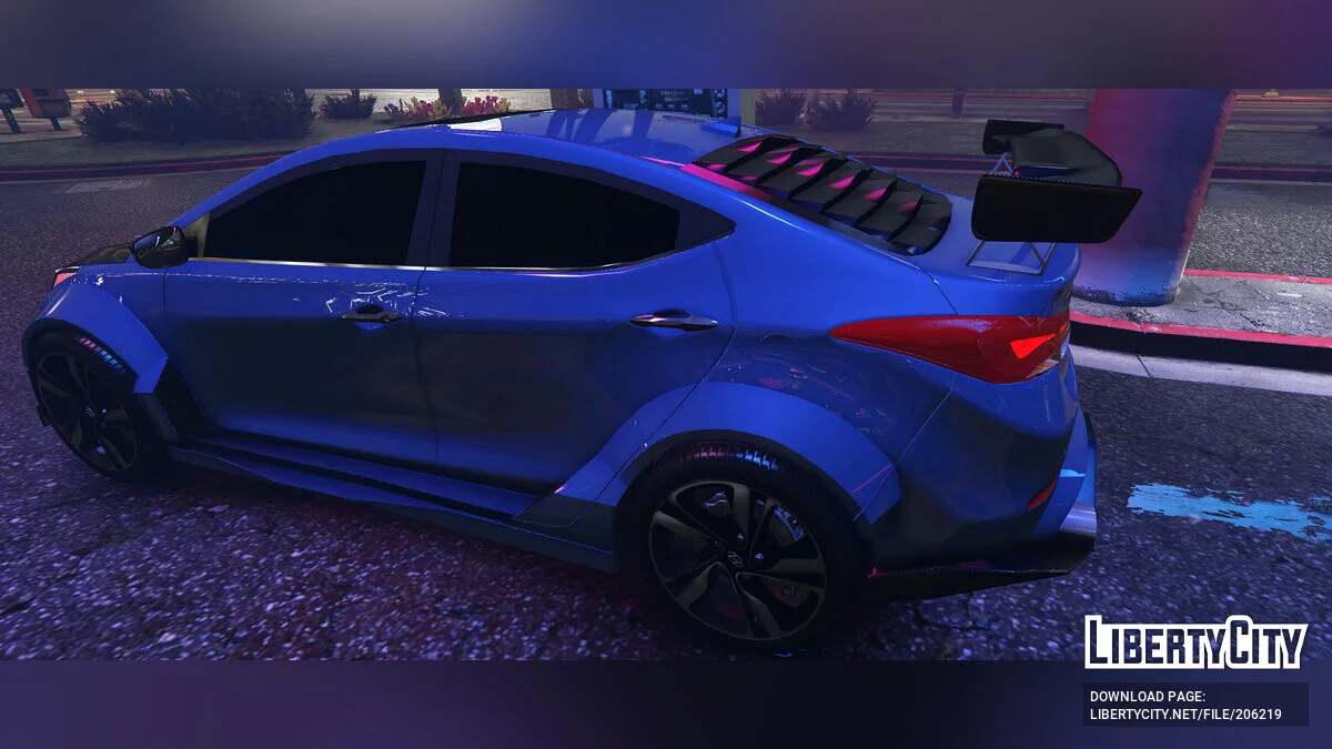 Hyundai Elantra Widebody Custom / GTA 5
