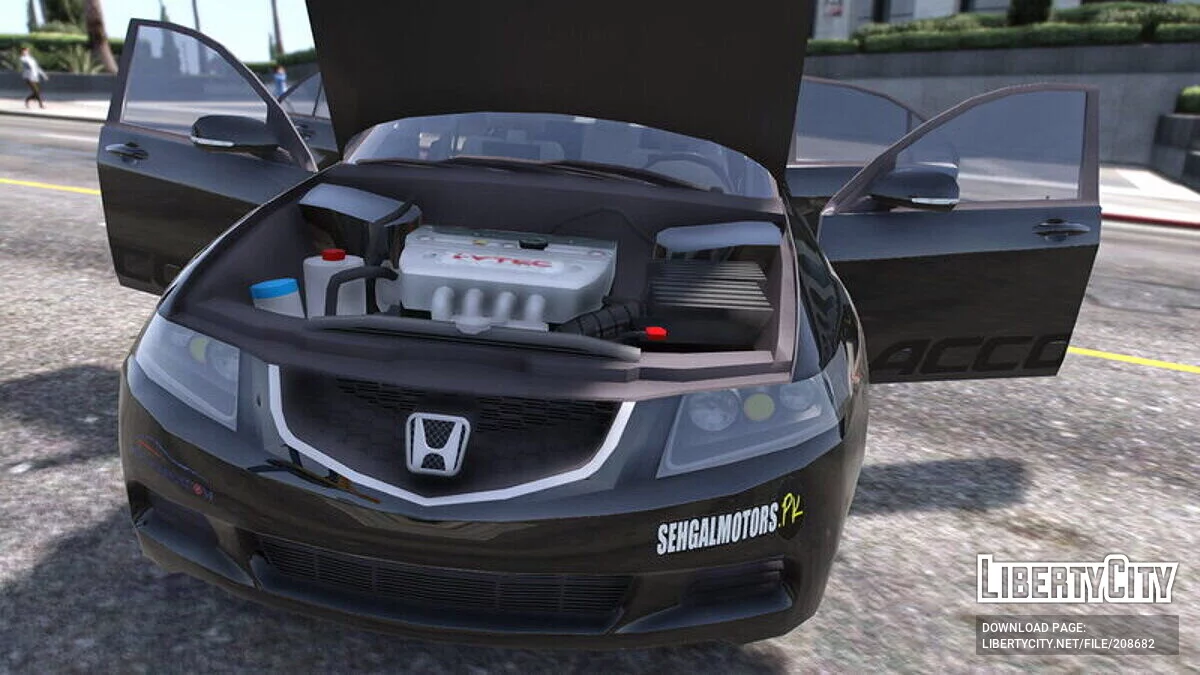 Honda Accord 2003 Modified Lights / GTA 5