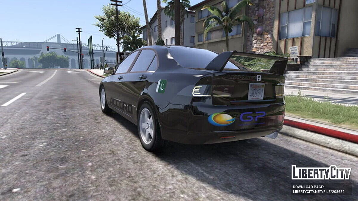 Honda Accord 2003 Modified Lights / GTA 5