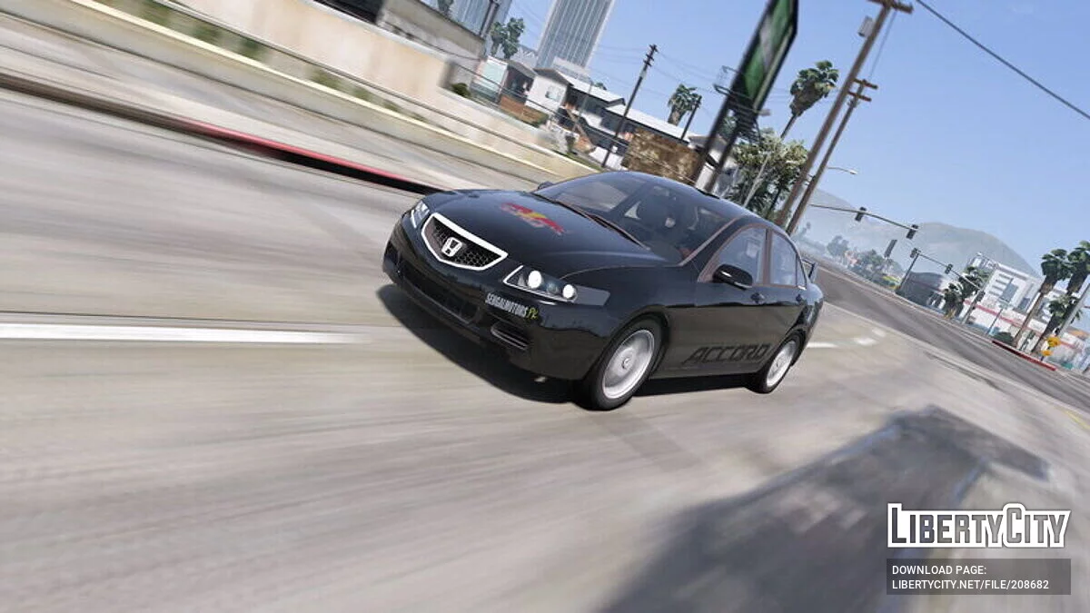 Honda Accord 2003 Modified Lights / GTA 5