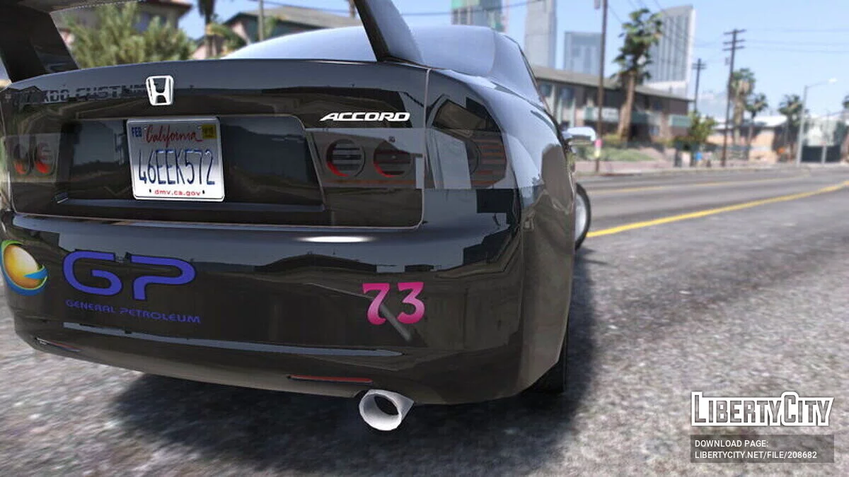 Honda Accord 2003 Modified Lights / GTA 5