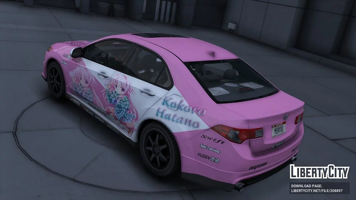 Honda Accord Mugen Itasha Kokoro Hatano / GTA 5