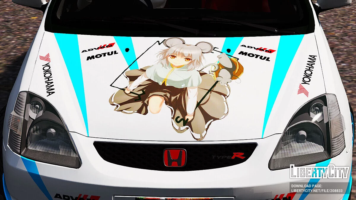 Honda Civic Type-R EP3 Itasha Nazrin / GTA 5