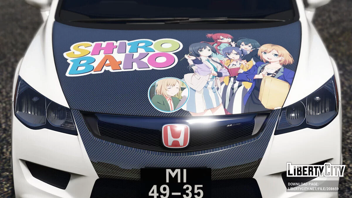 Honda Civic Type-R FD2 SHIROBAKO / GTA 5