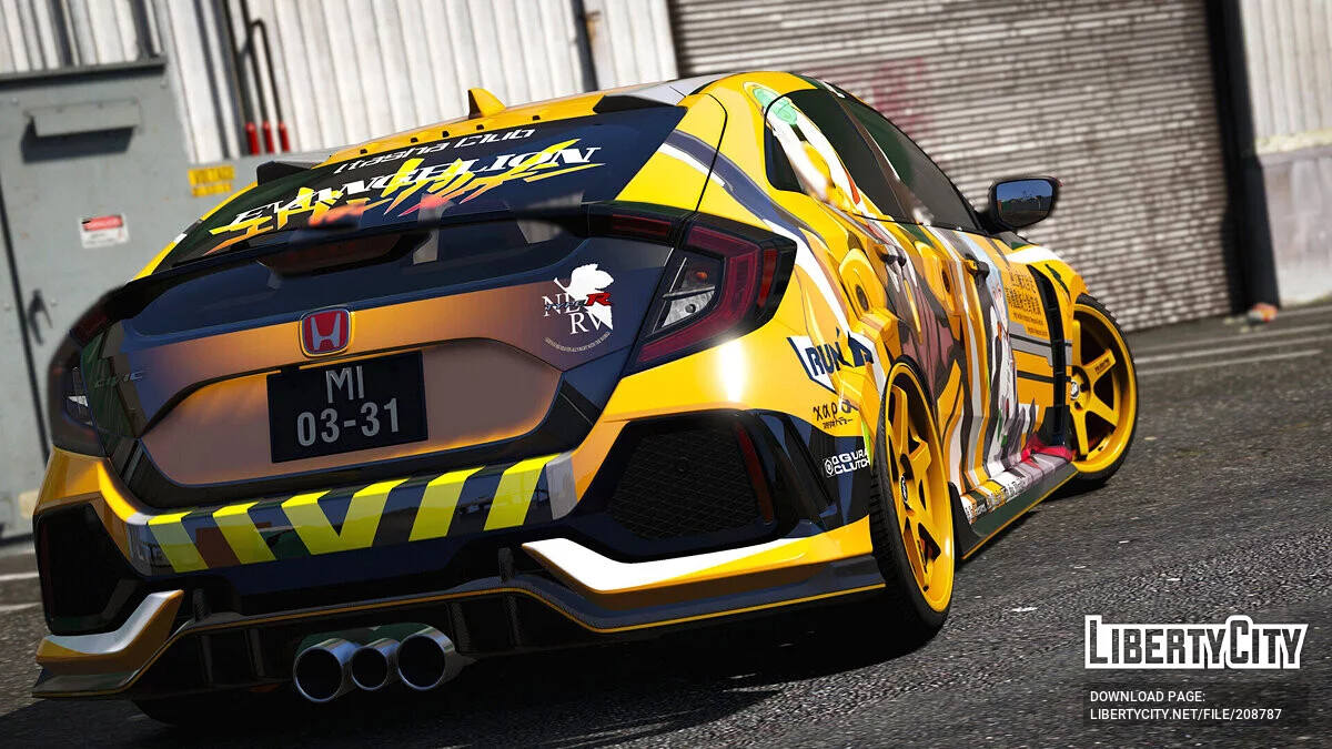 Honda Civic Type-R (FK8) EVA-00 PROTOTYPE / GTA 5