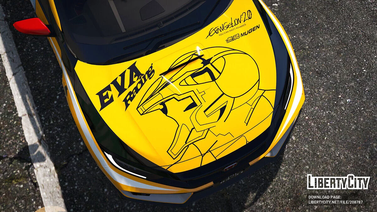 Honda Civic Type-R (FK8) EVA-00 PROTOTYPE / GTA 5