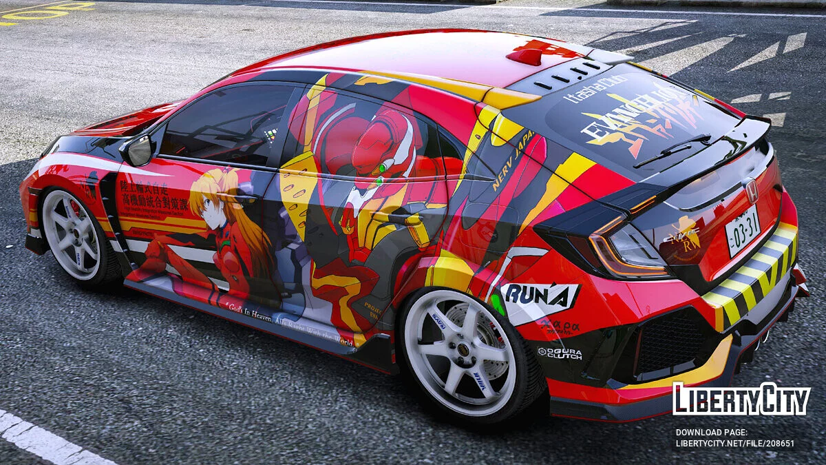 Honda Civic Type-R (FK8) EVA-02 PRODUCTION / GTA 5