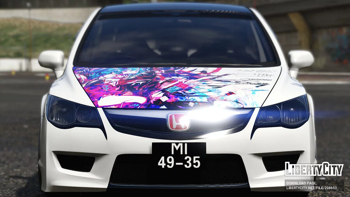 Honda Civic Type-R(FD2) Toho Project / GTA 5