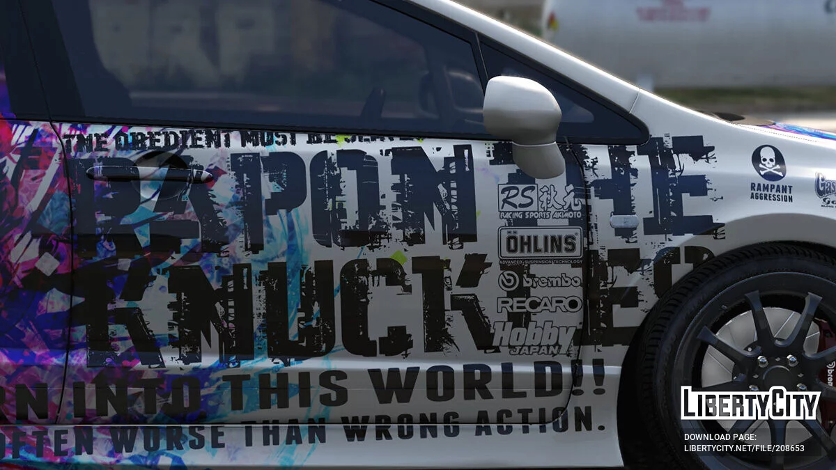 Honda Civic Type-R(FD2) Toho Project / GTA 5