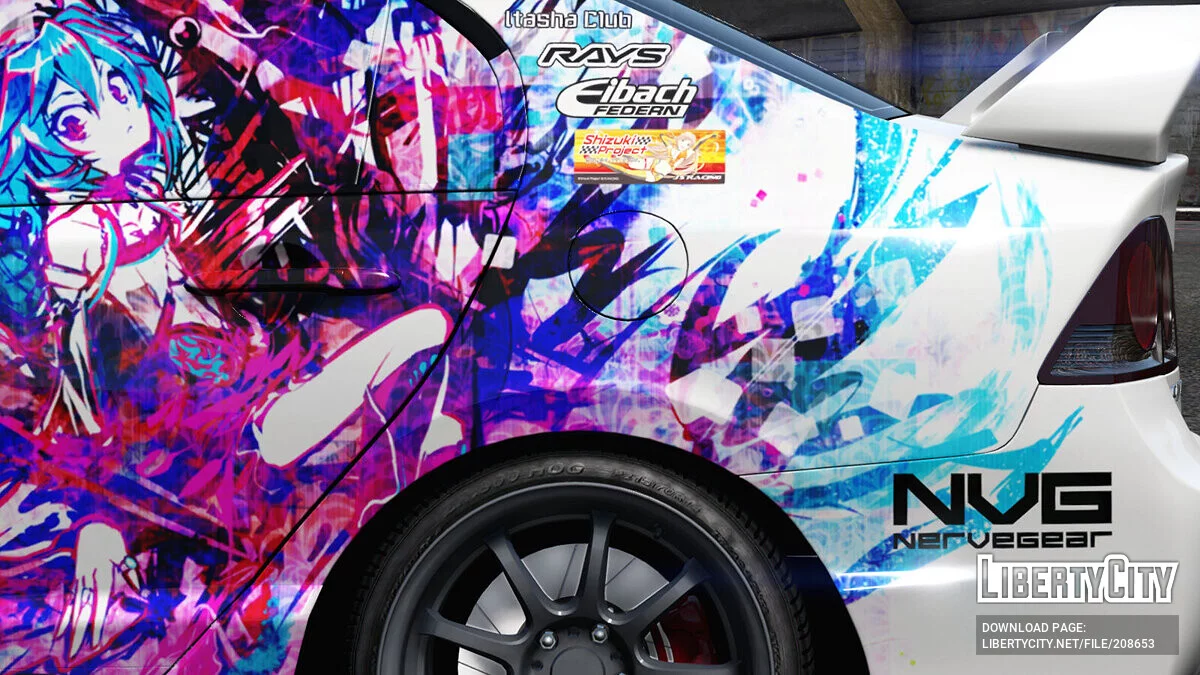 Honda Civic Type-R(FD2) Toho Project / GTA 5