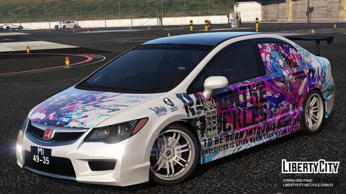 Honda Civic Type-R(FD2) Toho Project / GTA 5