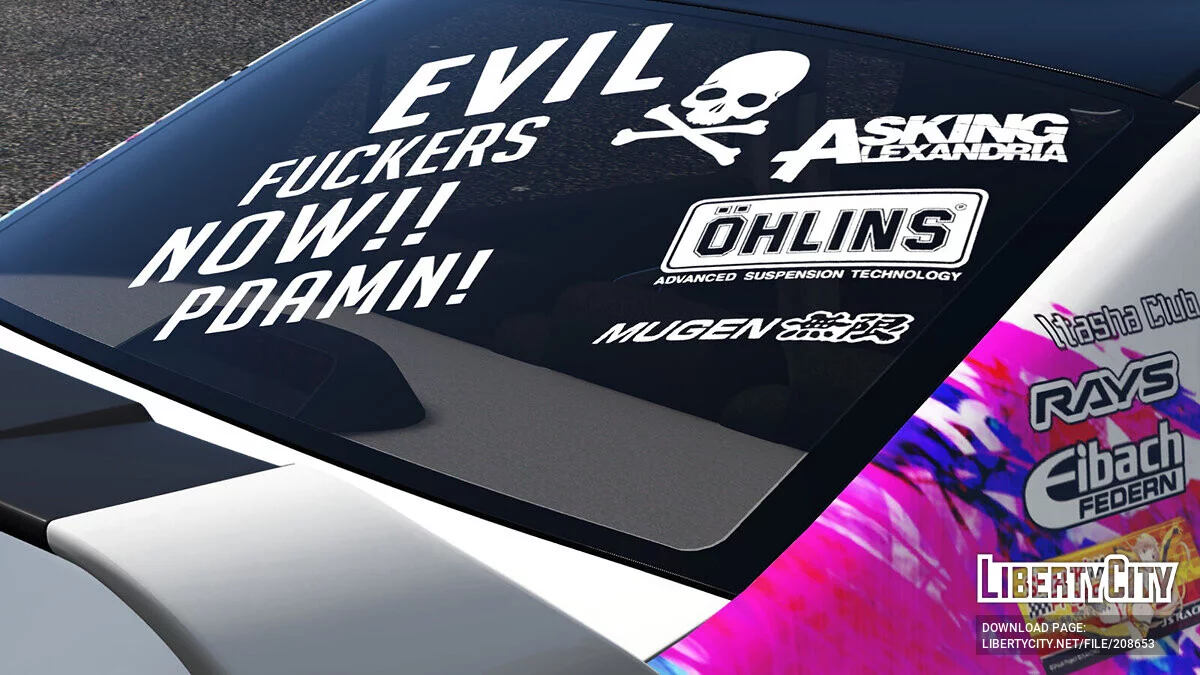 Honda Civic Type-R(FD2) Toho Project / GTA 5