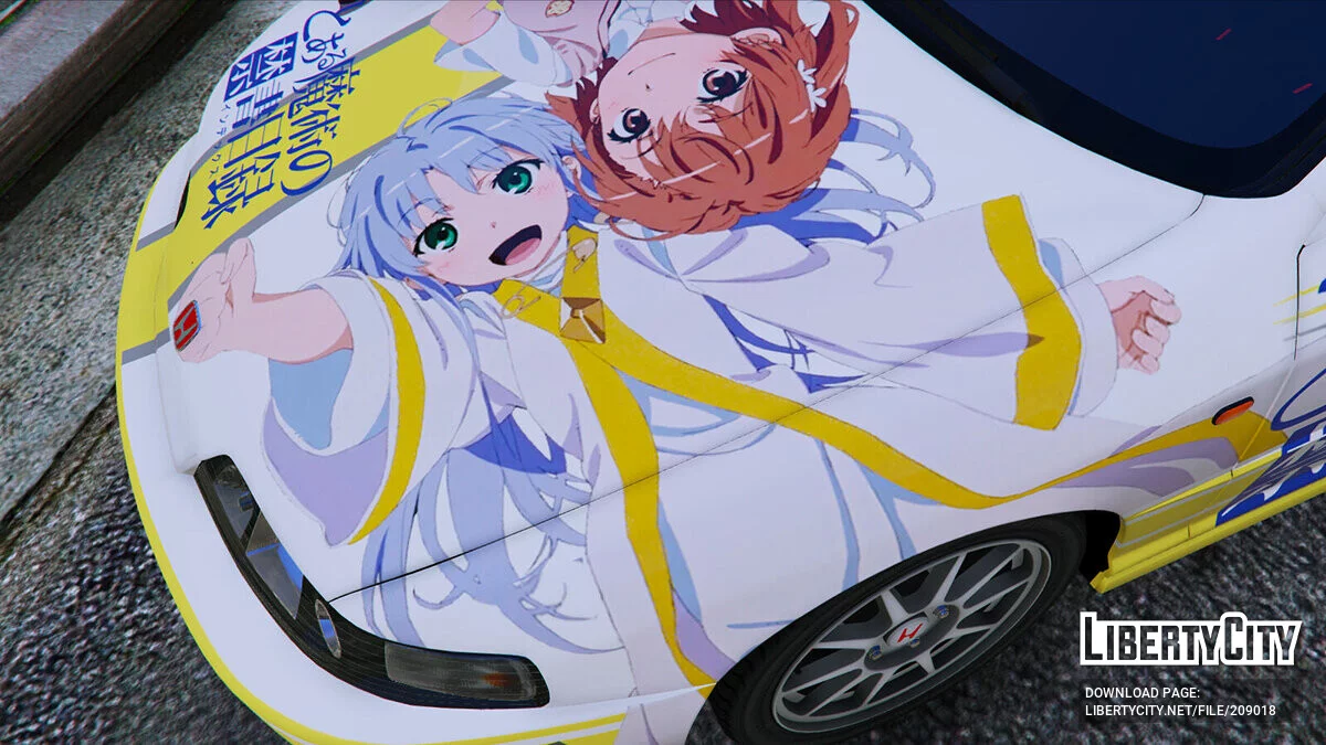 Honda Integra Type-R (DC2) Toaru Majutsu no Index / GTA 5