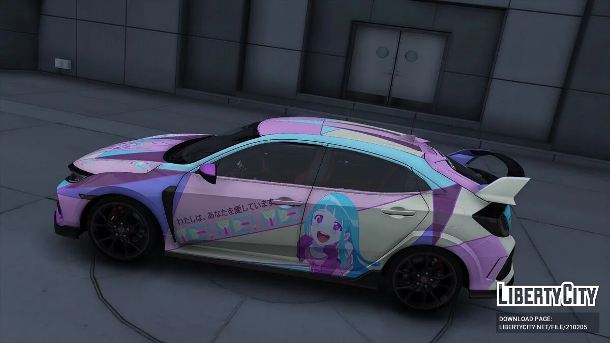 Honda Civic Type-R (FK8) ITASHA ME! ME! ME! / GTA 5