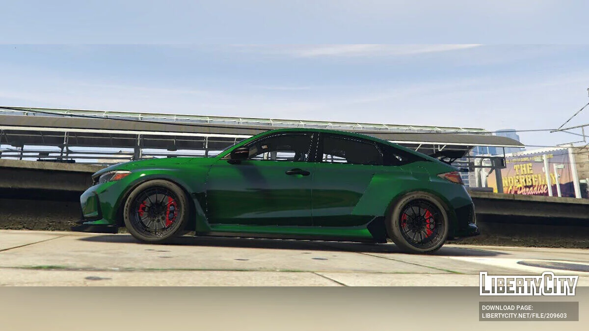 Honda Civic Type R FL5 Custom v1.0 / جي تي أي 5