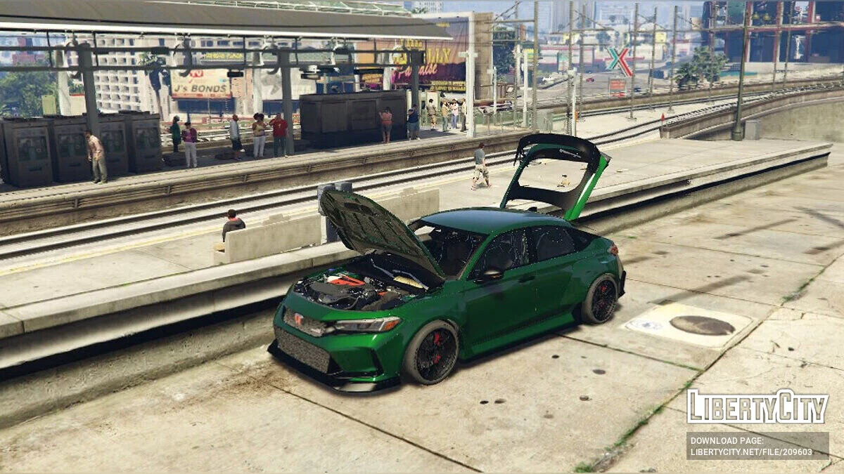 Honda Civic Type R FL5 Custom v1.0 / جي تي أي 5