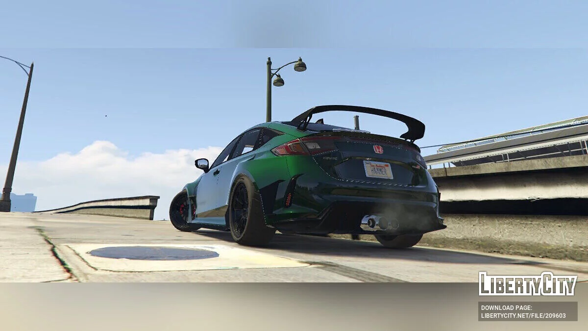 Honda Civic Type R FL5 Custom v1.0 / جي تي أي 5