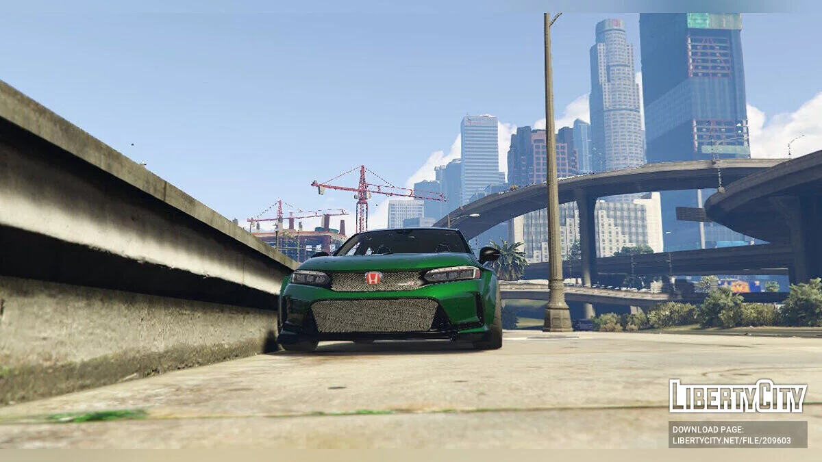 Honda Civic Type R FL5 Custom v1.0 / جي تي أي 5