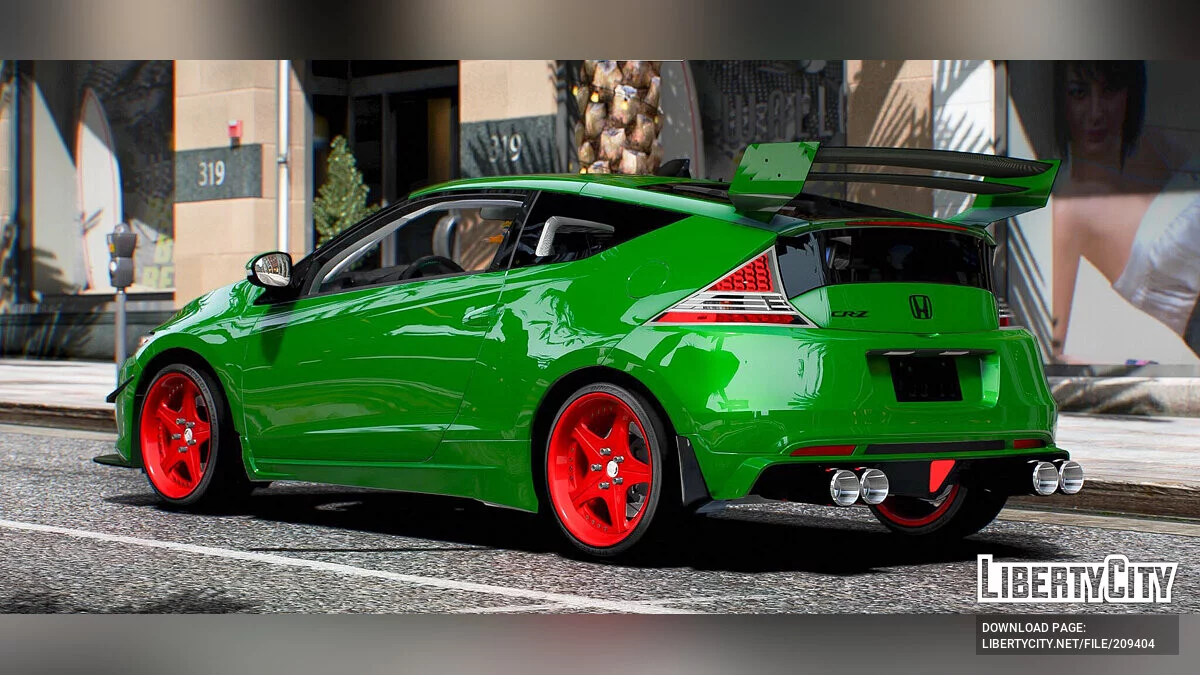 Honda CR-Z EX 2011 Mugen RacingKit / GTA 5