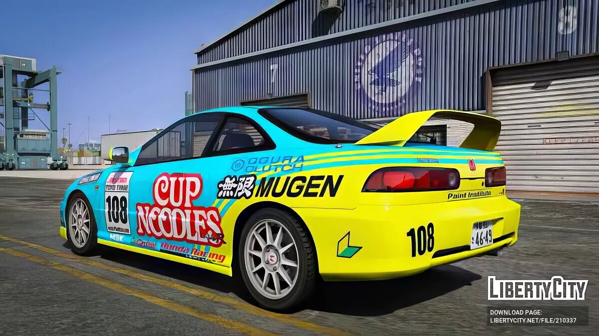 Honda Integra Type R (DC2) Cup Noodles / GTA 5