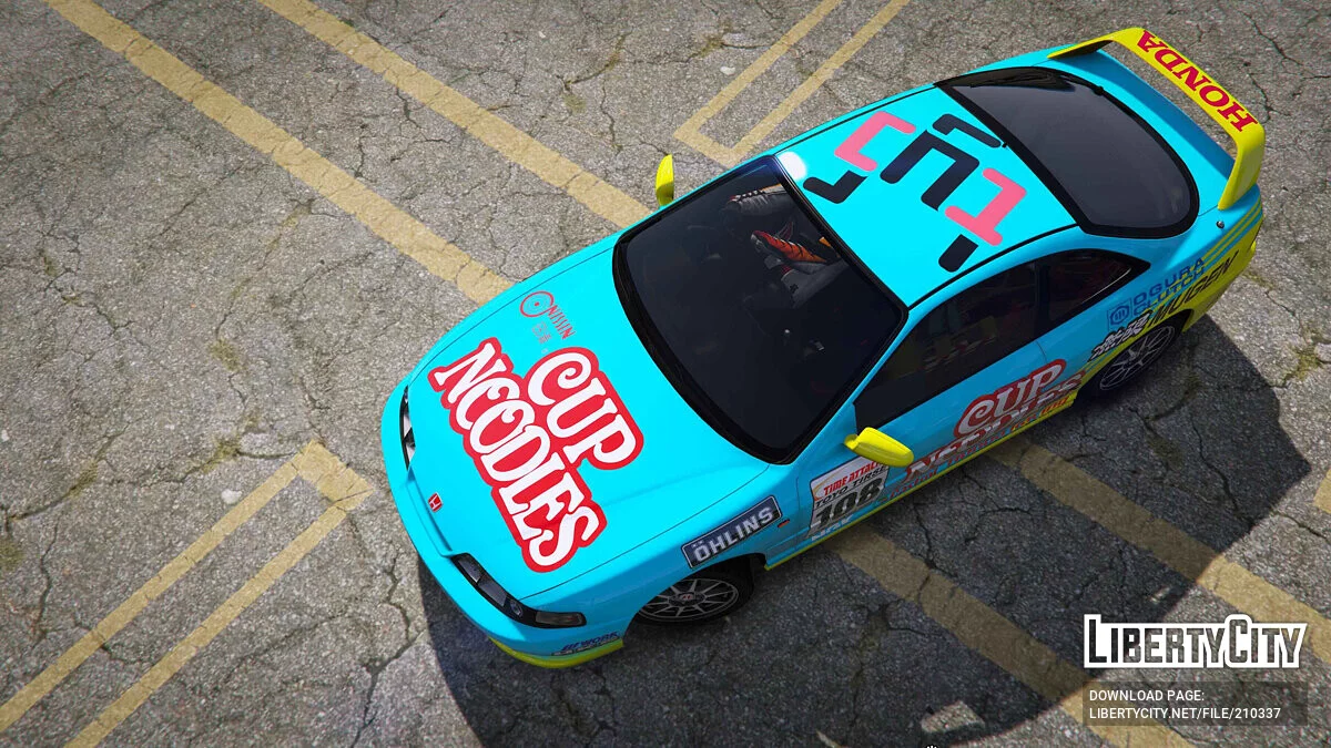 Honda Integra Type R (DC2) Cup Noodles / GTA 5